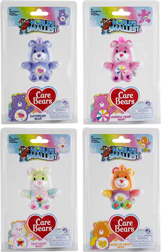 Care Bears 9 Plush Treasure Box 5 Pack Value Set