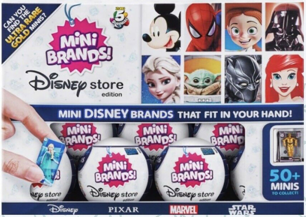 Surprise Mini Brands Disney Store Edition Series 1 (opening mystery  capsules) 