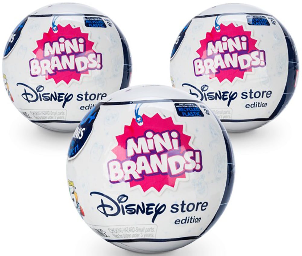 5 Surprise Mini Brands! Mini Disney Store Playset [Includes 2 Packs!]