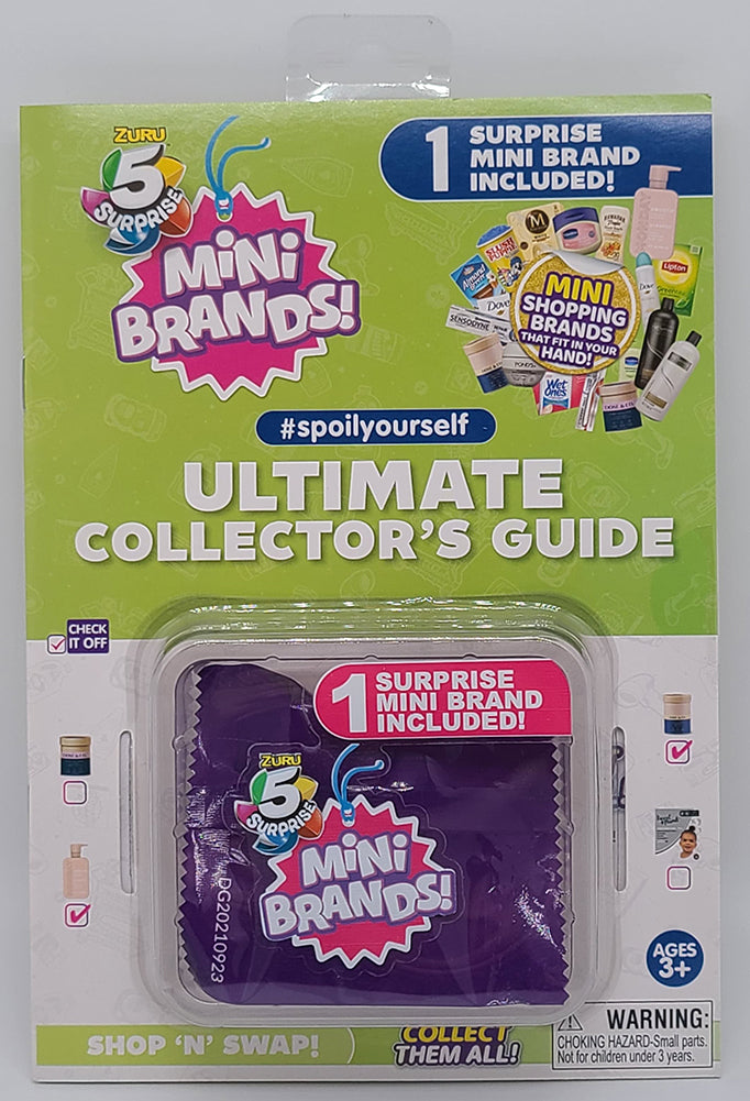 5 Surprise Mini Brands! Series 1 Collector Case [Includes 2 Exclusive  Minis!]