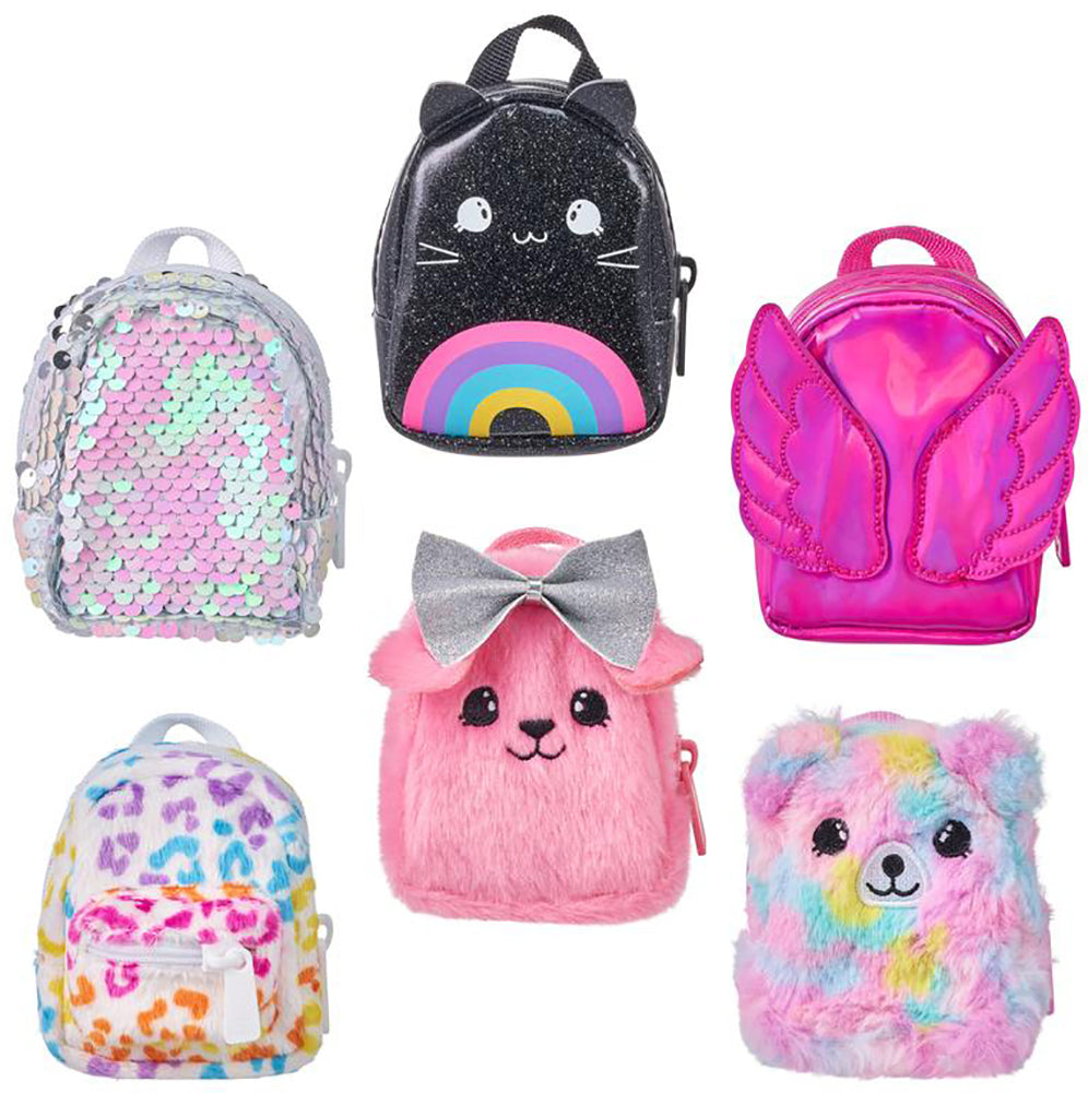 Original Real Littles Backpack Mini Bags Single Pack Collection Surprise  Toy Handbag Children's Toy Girl Birthday Gift Surprise