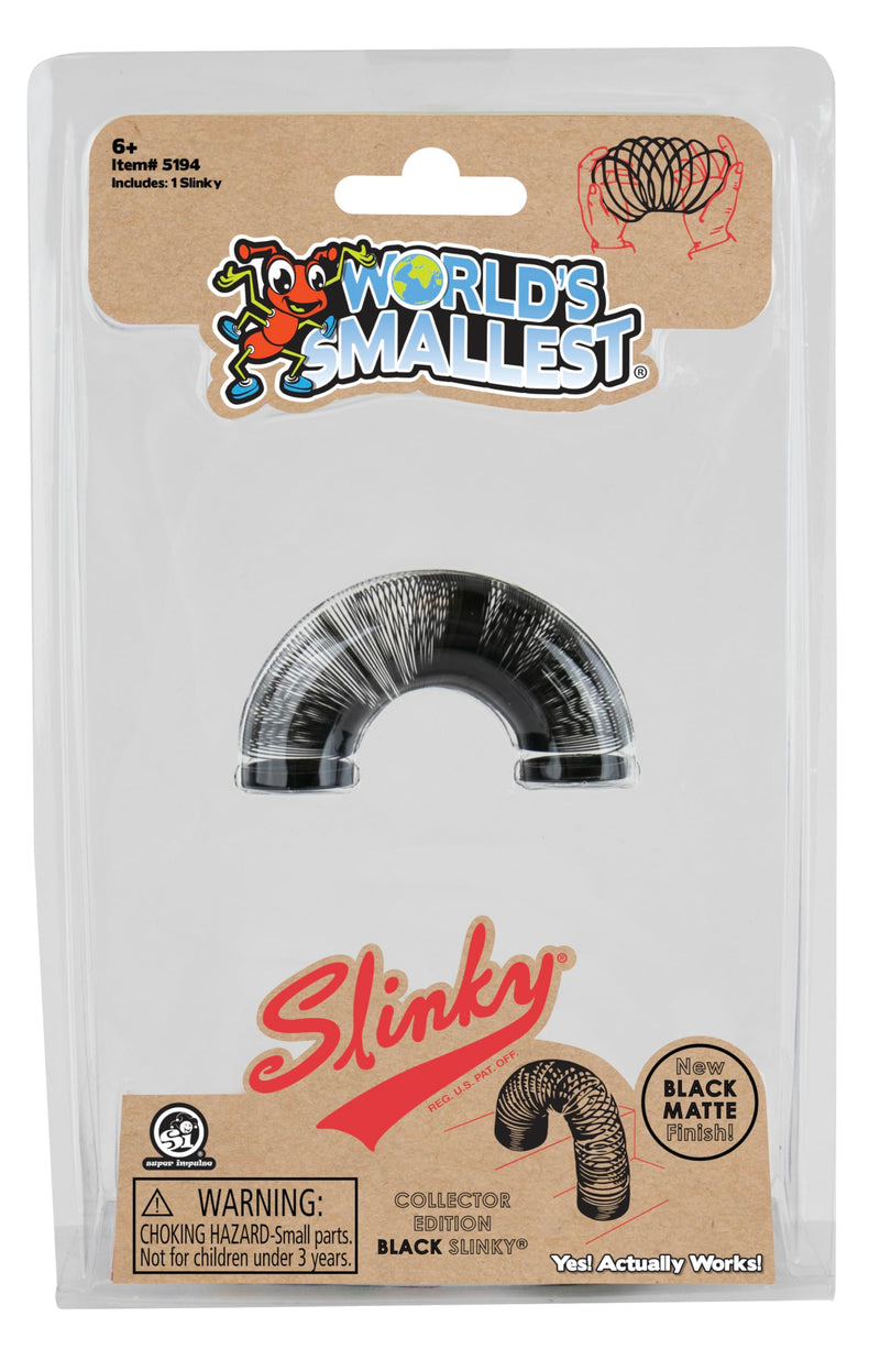 World's Smallest Slinky - Black Collector Edition