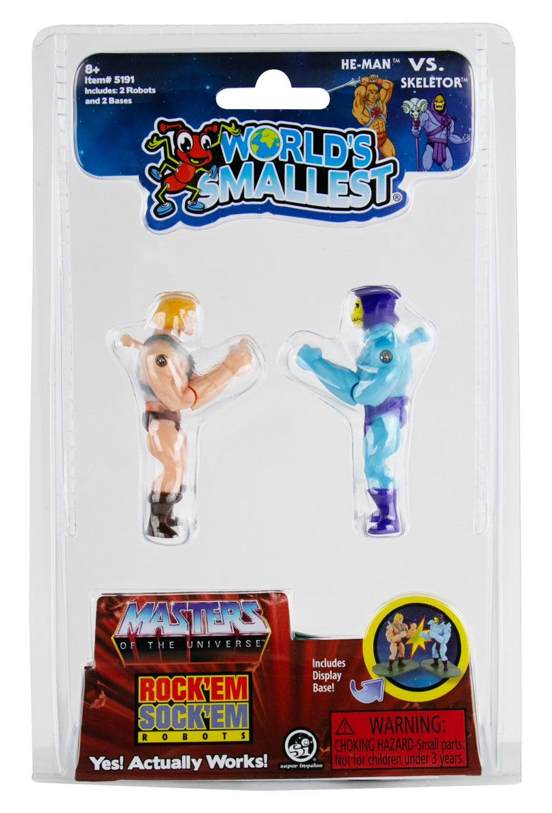 World's Smallest Masters of the Universe Rock'Em Sock'Em Robots