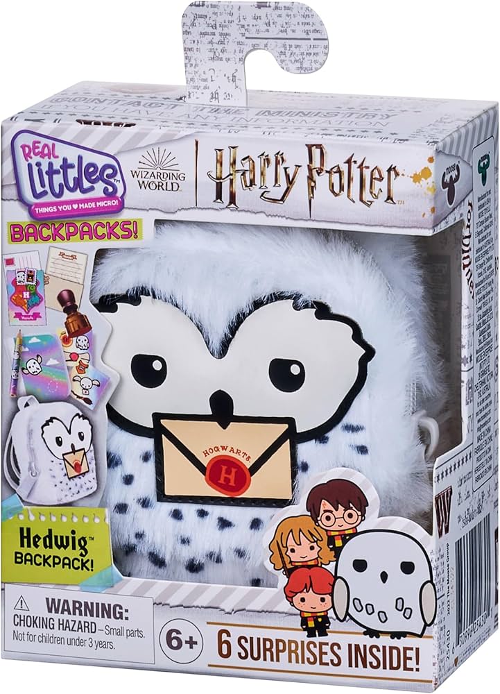 Real Littles Collectible Micro Harry Potter with 6 Surprises Inside! - Random or Choose Favorite