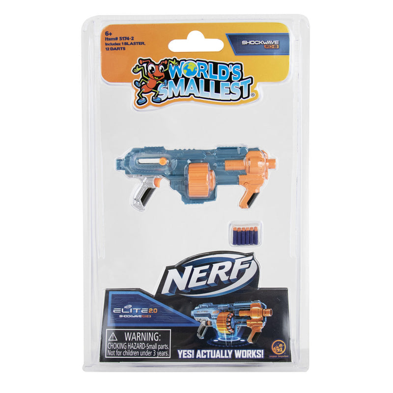 World's Smallest Nerf Elite 2.0 Blasters