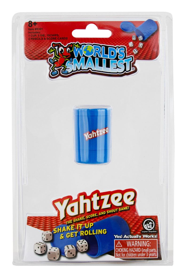 World's Smallest Yahtzee