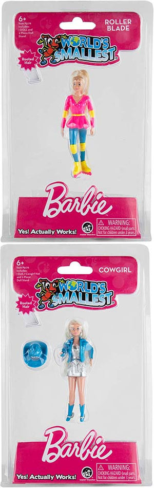 World s Smallest Barbie Dolls