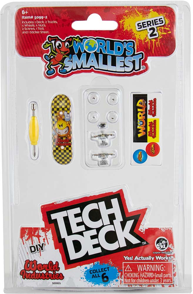 Tech Deck - Pack 2 mini skates de dedo versão Versus - Element, Concentra