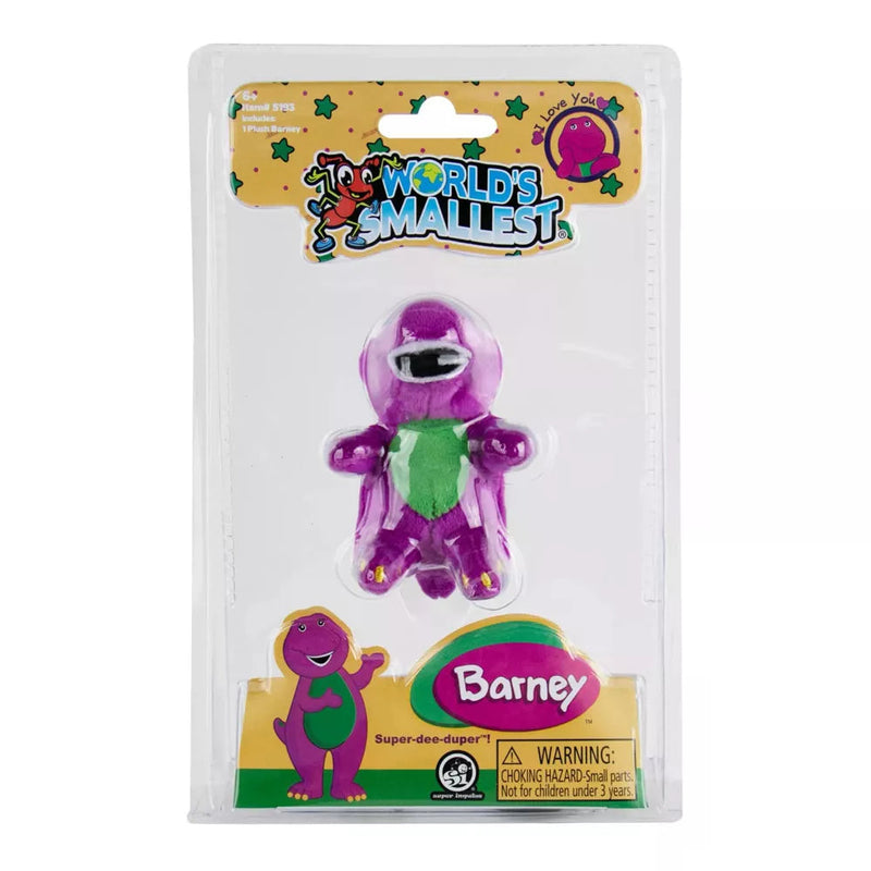 World's Smallest Barney Plush