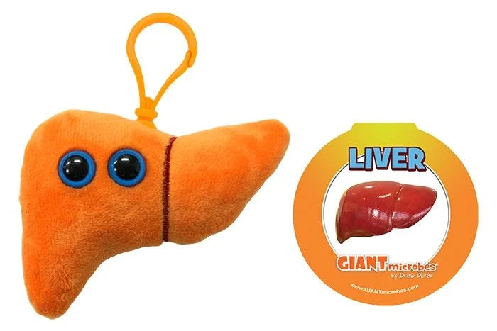 GIANTmicrobes - Liver (Keychain)