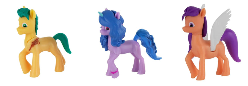 World's Smallest My Little Pony In Motion - Bundle of 3