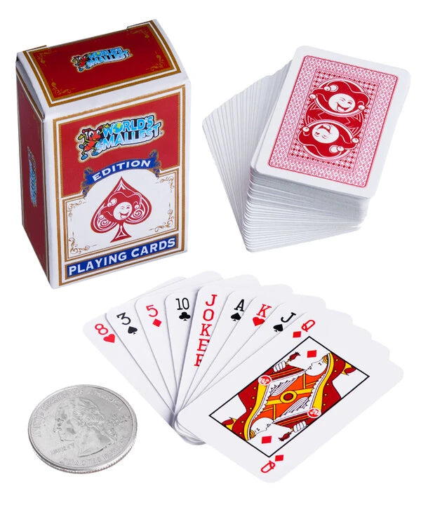 World's Smallest Playing Cards