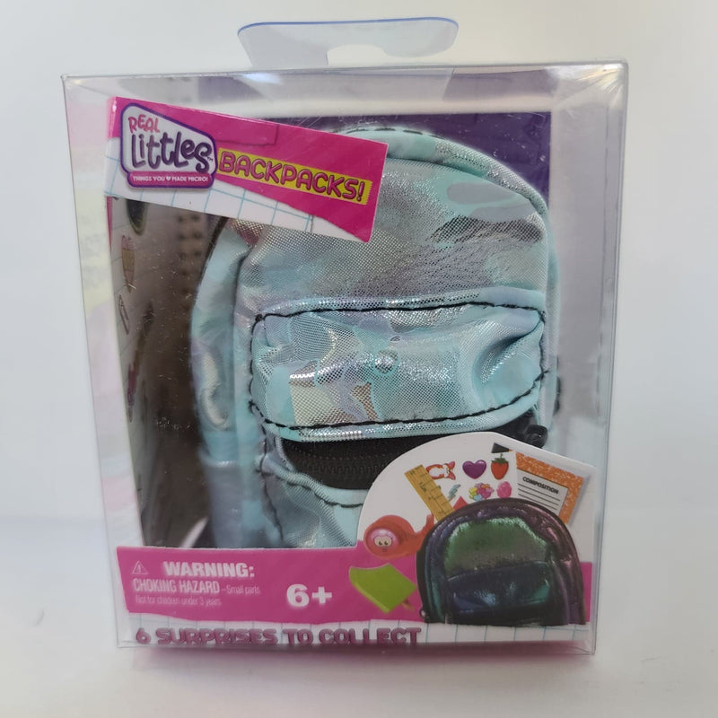 Knick Knack Toy Shack Shopkins Real Littles Toy Backpacks Exclusive Single Pack - Series 3, Kids Unisex, Size: One size, Silver