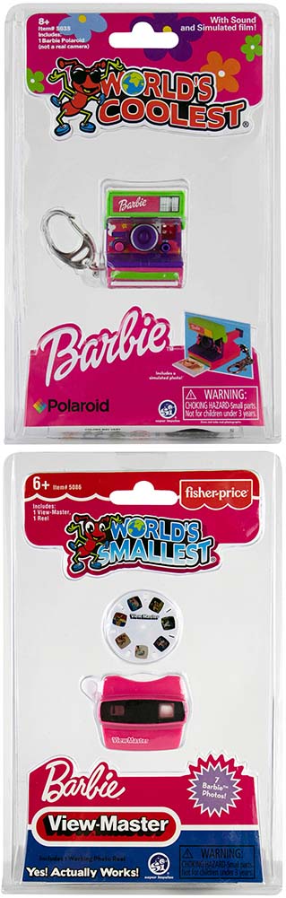 World’s Coolest Barbie Polaroid 600 & Viewmaster (Bundle of 2)