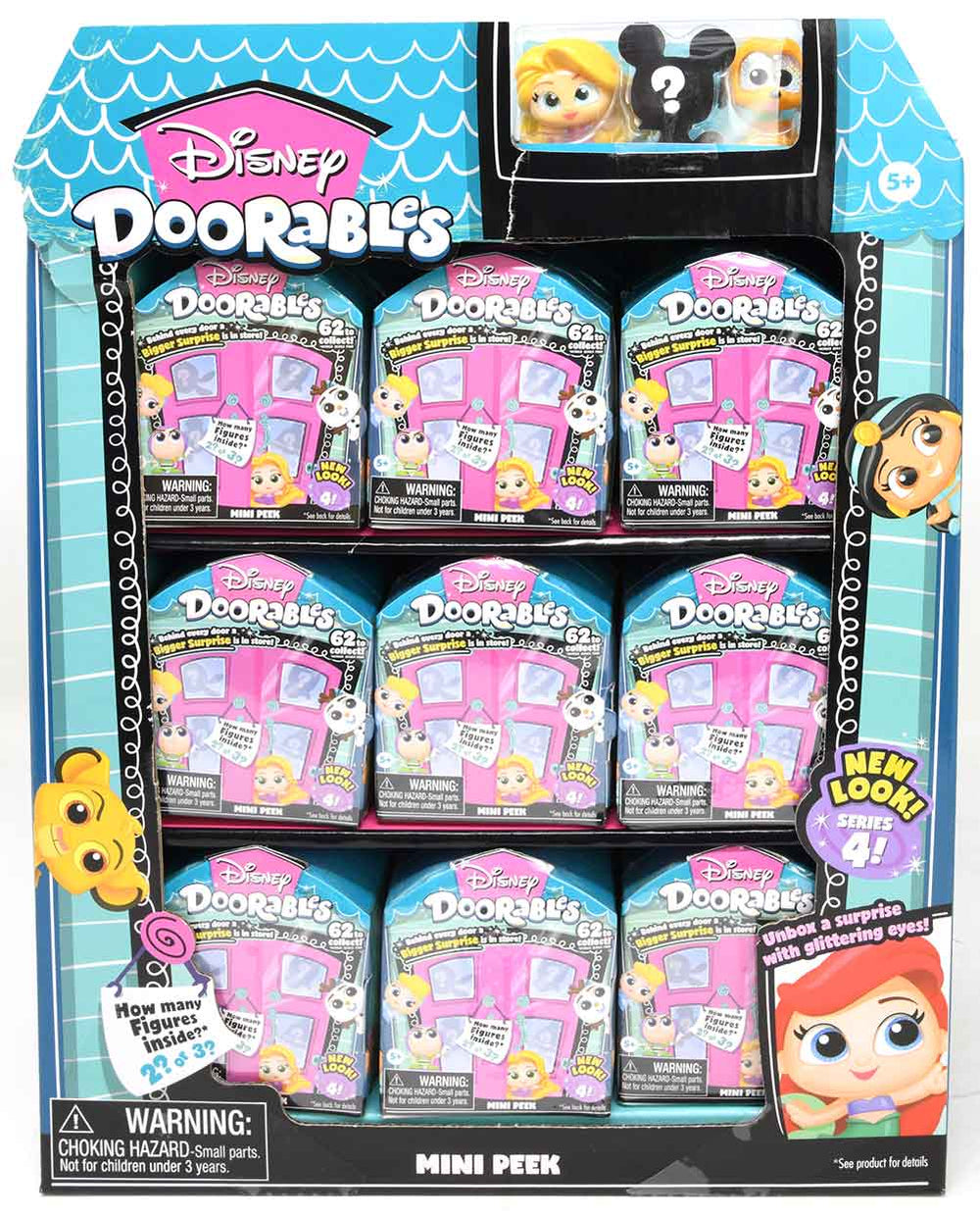 Disney deals Doorables Series 10!!!! Four Boxes READ DESCRIPTION PLEASE