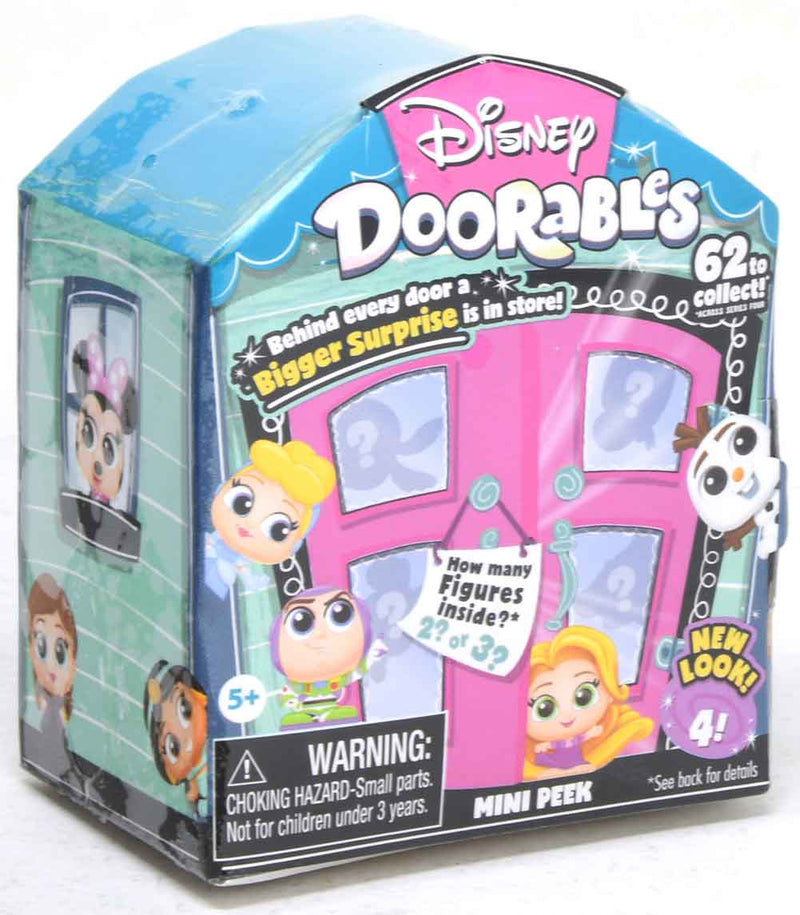 Disney Doorable series 4 mini peek - set of 2 boxes (2-3 figures per box)