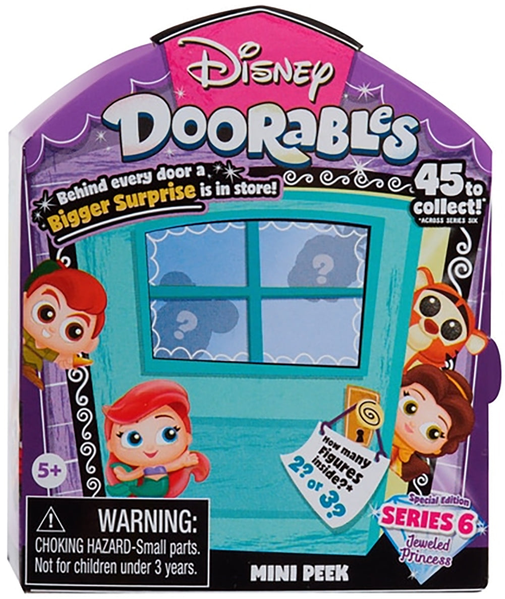 Knick Knack Toy Shack Disney Doorable Series 4 Mini Peek Action Figure Set, 27 Pieces