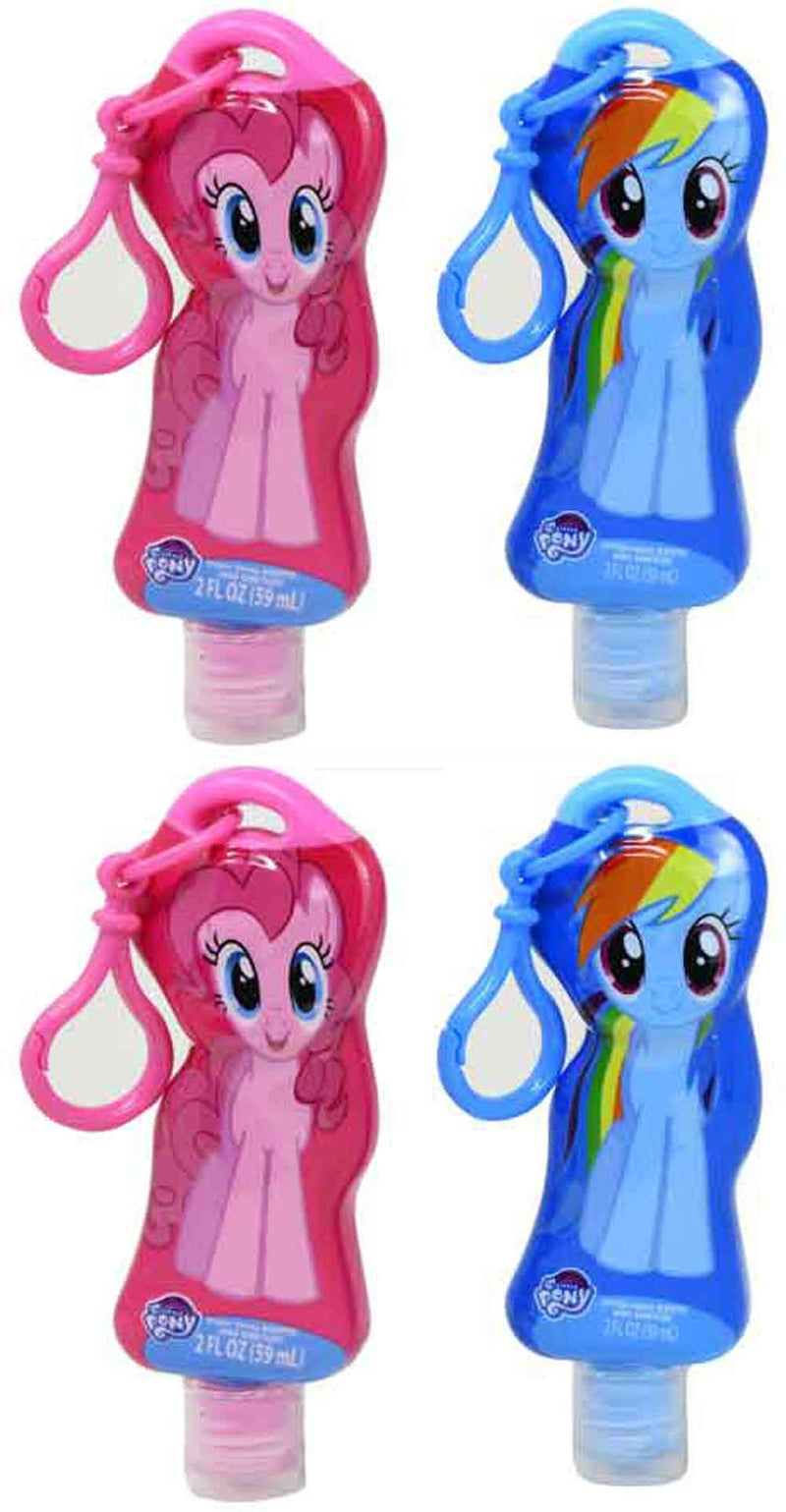 Cotton Candy Scented antibacterial Hand Sanitizer - My Little Pony (Bundle of 4)