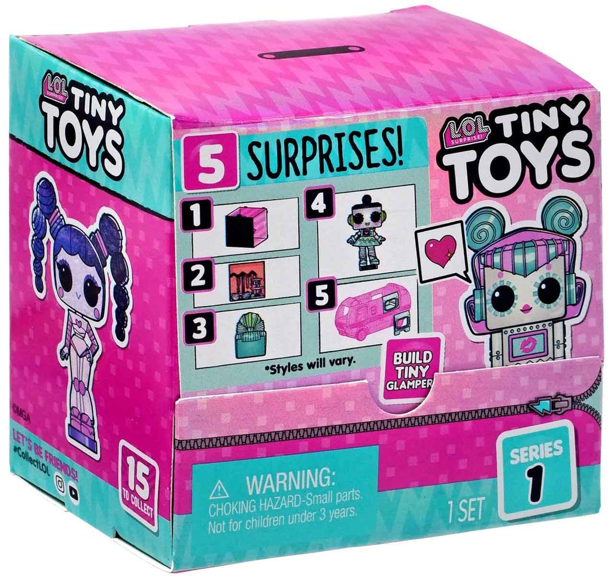 LOL L.O.L Tiny Toys Bundle of 4 boxes