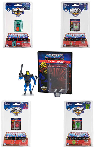 Found these blind box Worlds Smallest Micro figures at Walmart. They come  with comics. Already have Battle Cat, but who's Leo Skeletor? :  r/MastersOfTheUniverse