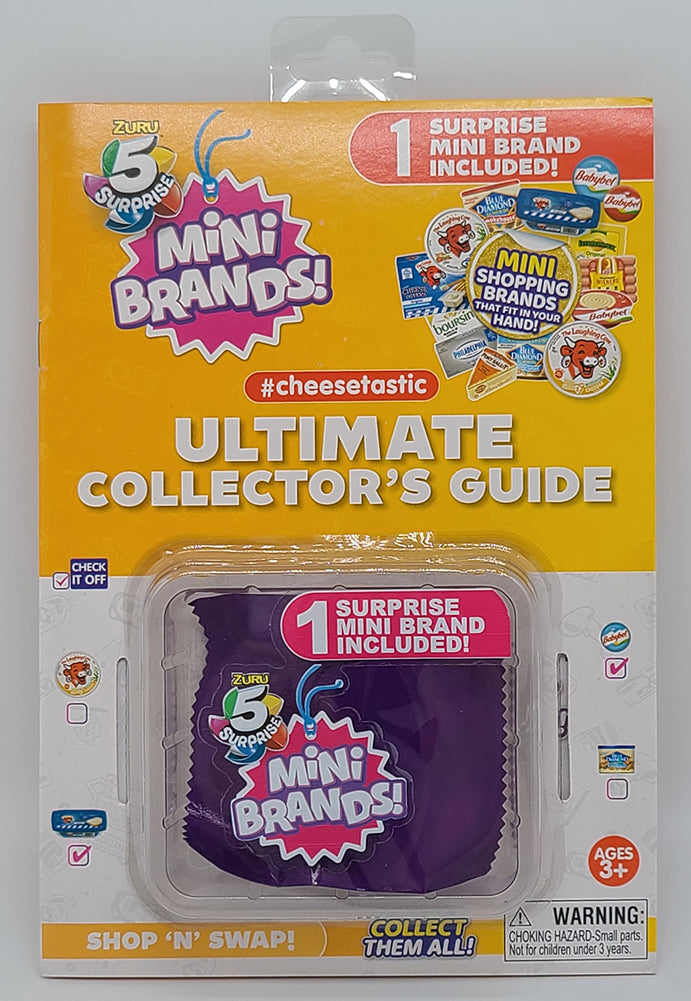 5 Surprise Mini Brands Ultimate Collector's Guide -(1) Random Sealed B