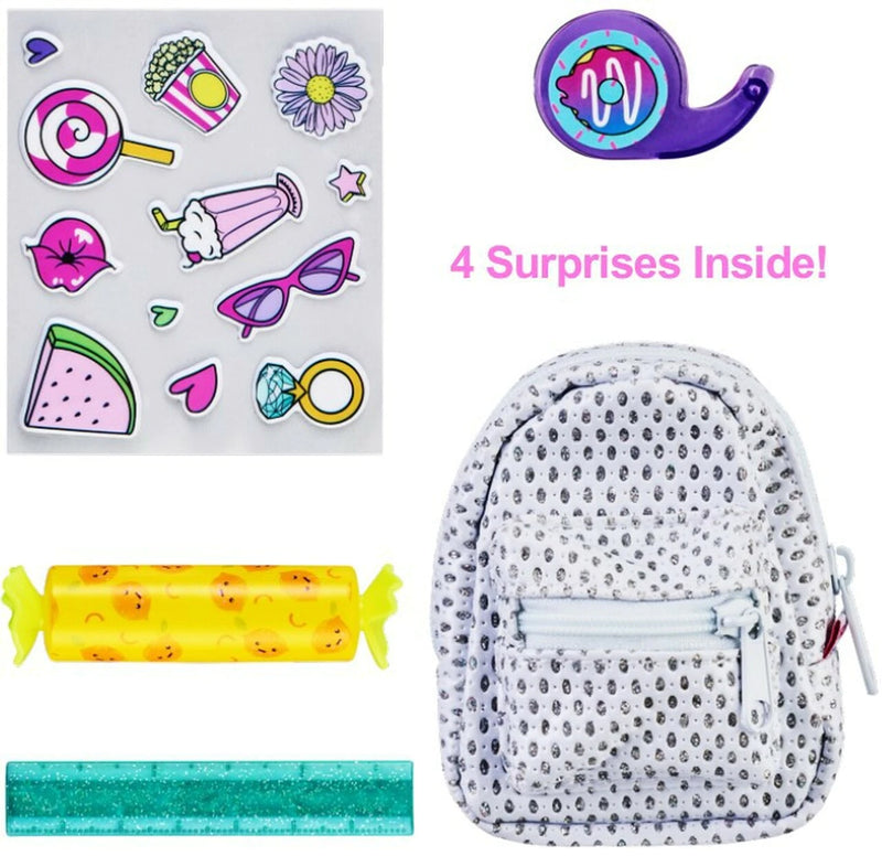  REAL LITTLES - Collectible Micro Backpack with 4 Micro Working  Surprises Inside! Styles May Vary : Toys & Games