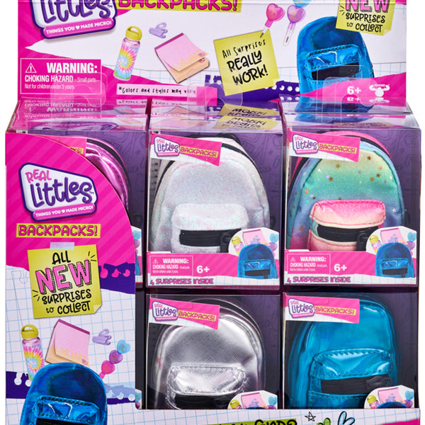 Shopkins Real Littles Toy Backpacks Exclusive Single Pack Series 3