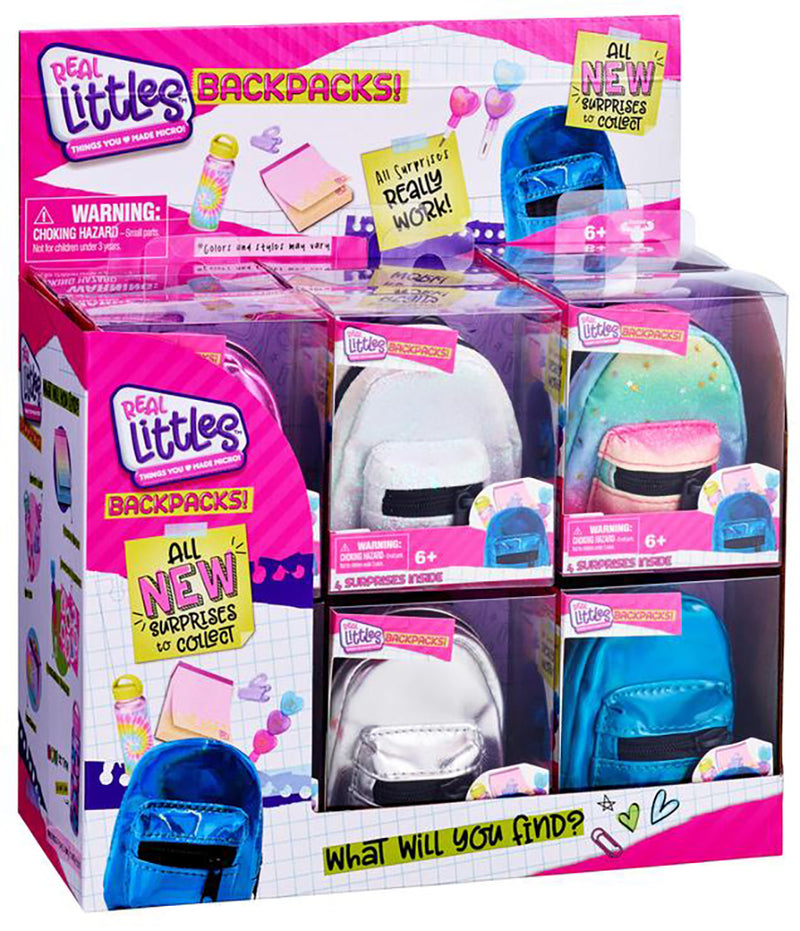 Knick Knack Toy Shack Shopkins Real Littles Toy Backpacks Exclusive Single Pack - Series 3, Kids Unisex, Size: One size, Blue