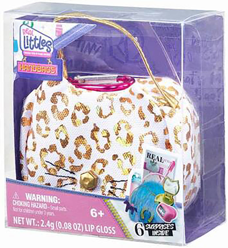Shopkins REAL LITTLES Mini Backpack Glitter Black Cat 6 surprises NEW