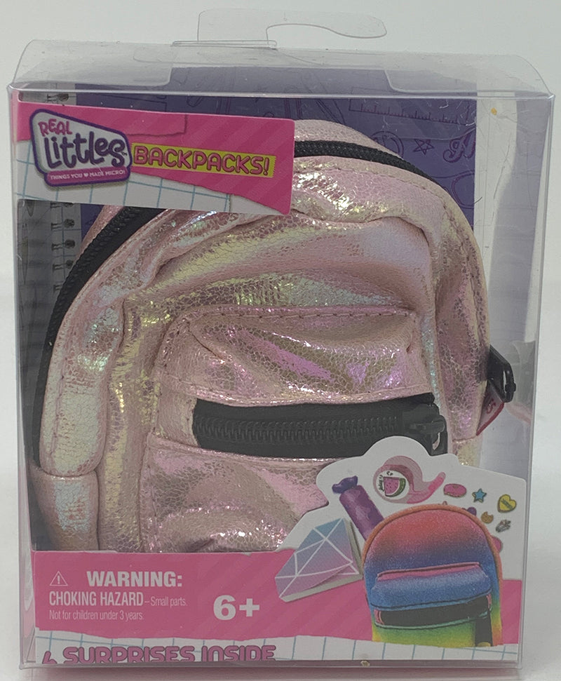 Knick Knack Toy Shack Shopkins Real Littles Toy Backpacks Exclusive Single Pack - Series 2, Girl's, Size: One size, Pink