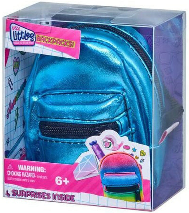 Real Littles Disney MINI BACKPACK Toy Bag Shopkins 7/6 Surprises, CHOOSE  Style