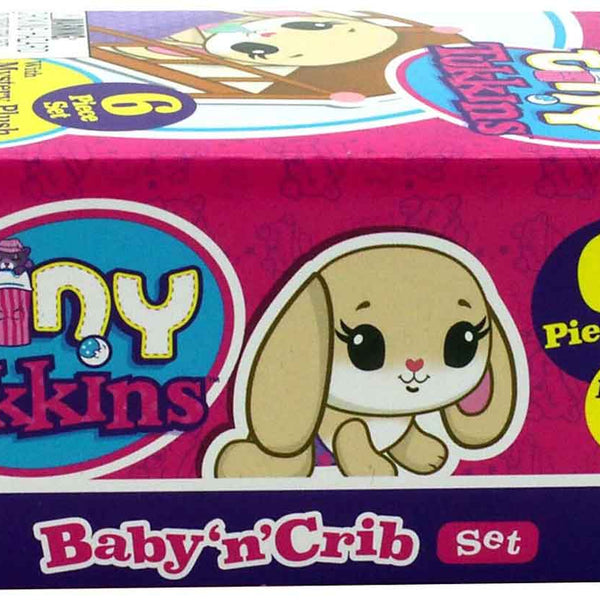 Tiny Tukkins Baby 'n' Crib Mystery Plush Pack