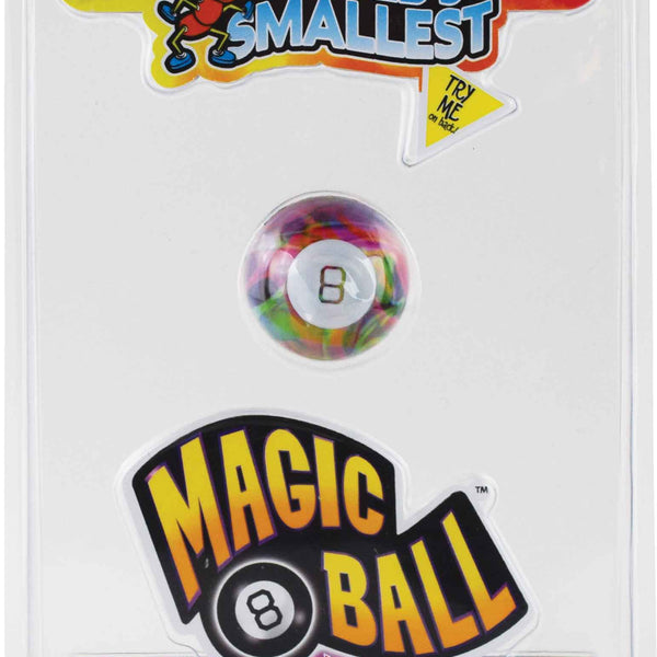 World's Smallest Mini Toys - Classic Black Magic 8 Ball - New +