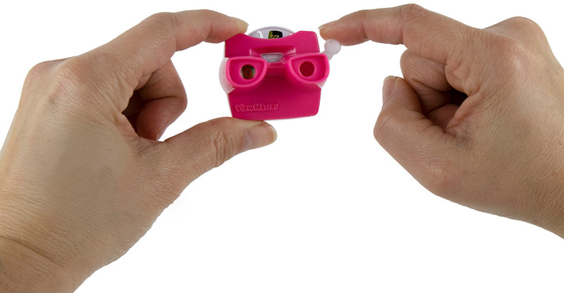 World’s Smallest Barbie View-Master taking a picture