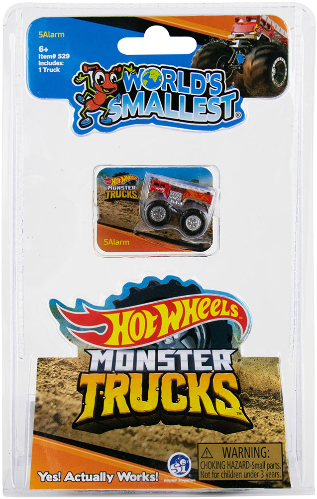 World’s Smallest Hot Wheels Monster Trucks - Series 2 (5Alarm)