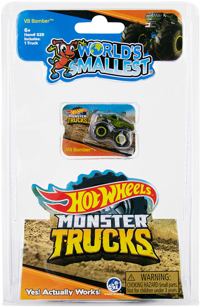 World’s Smallest Hot Wheels Monster Trucks - Series 2 (V8 Bomber)