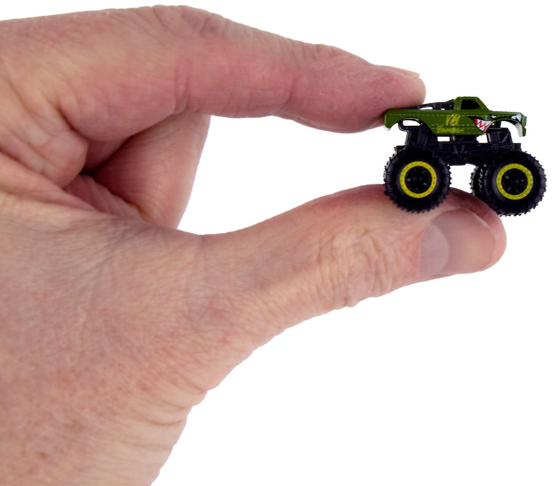 World’s Smallest Hot Wheels Monster Trucks - Series 2 (5Alarm) in hand