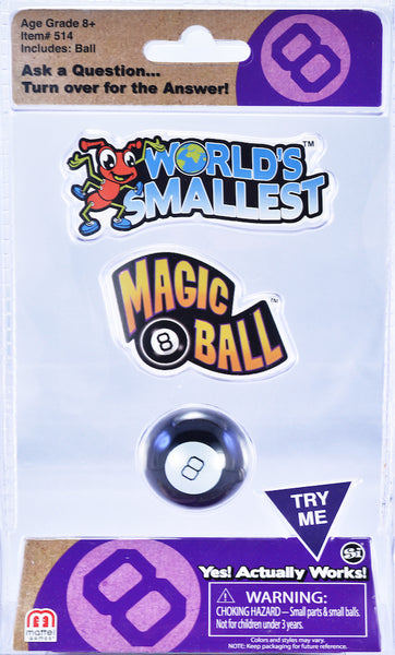 World's Smallest Magic 8 Ball - The Smiley Barn