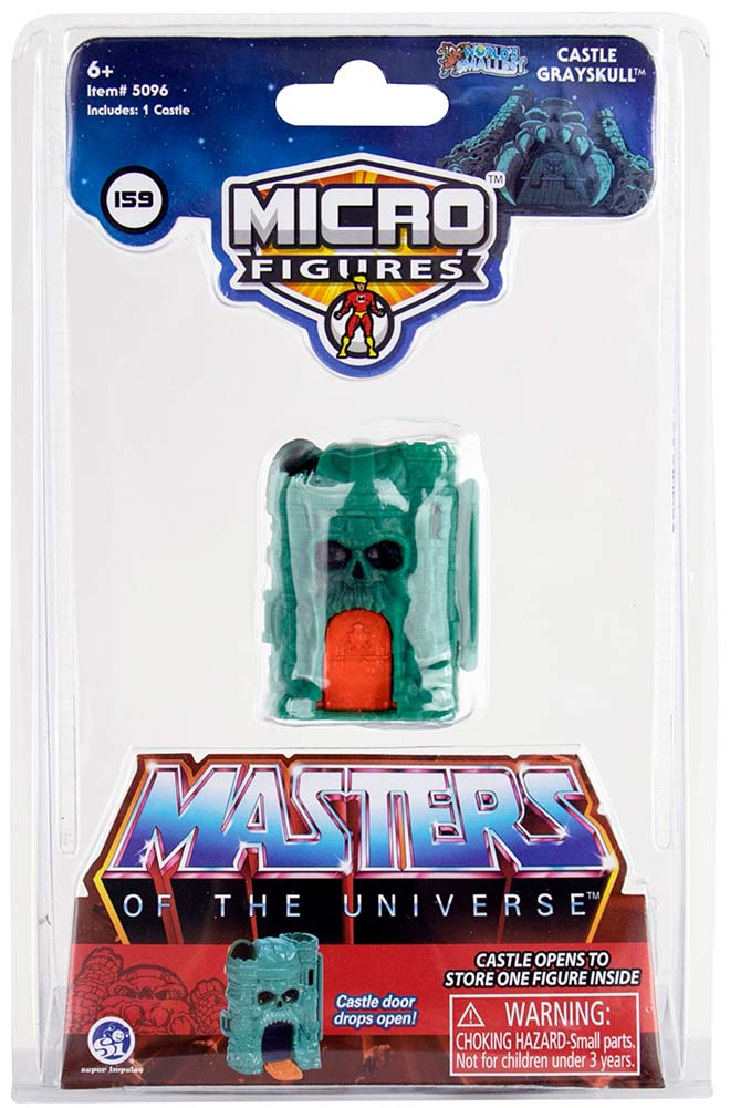 World’s Smallest Masters of the Universe Micro Figures Series 2 (Castle Grayskull)